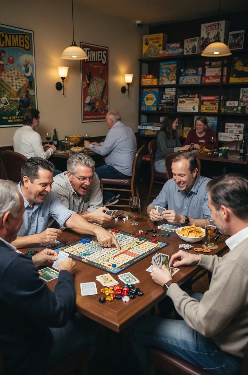 Older adults enjoying diverse music genres together